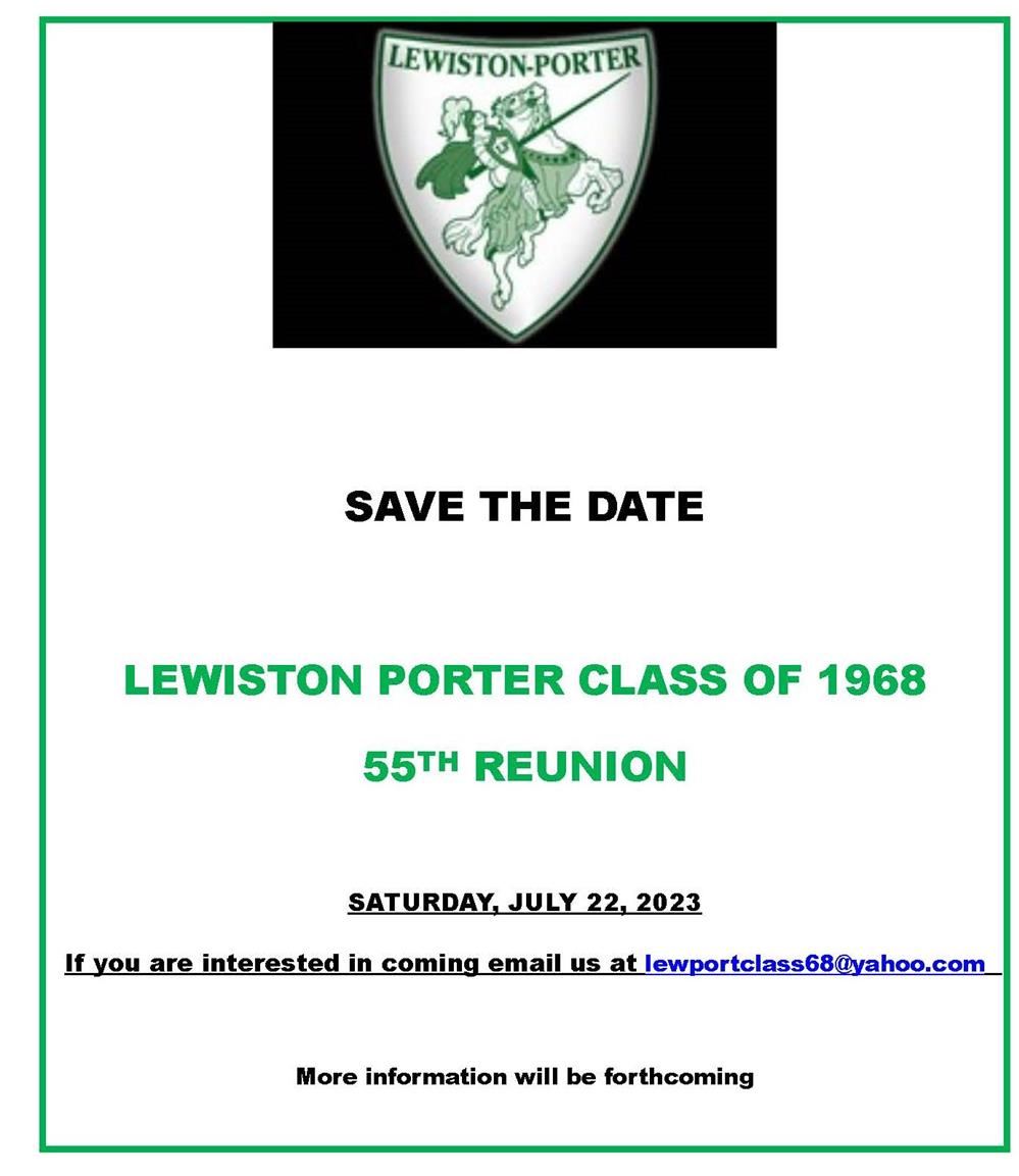 Save the Date Reunion 2023